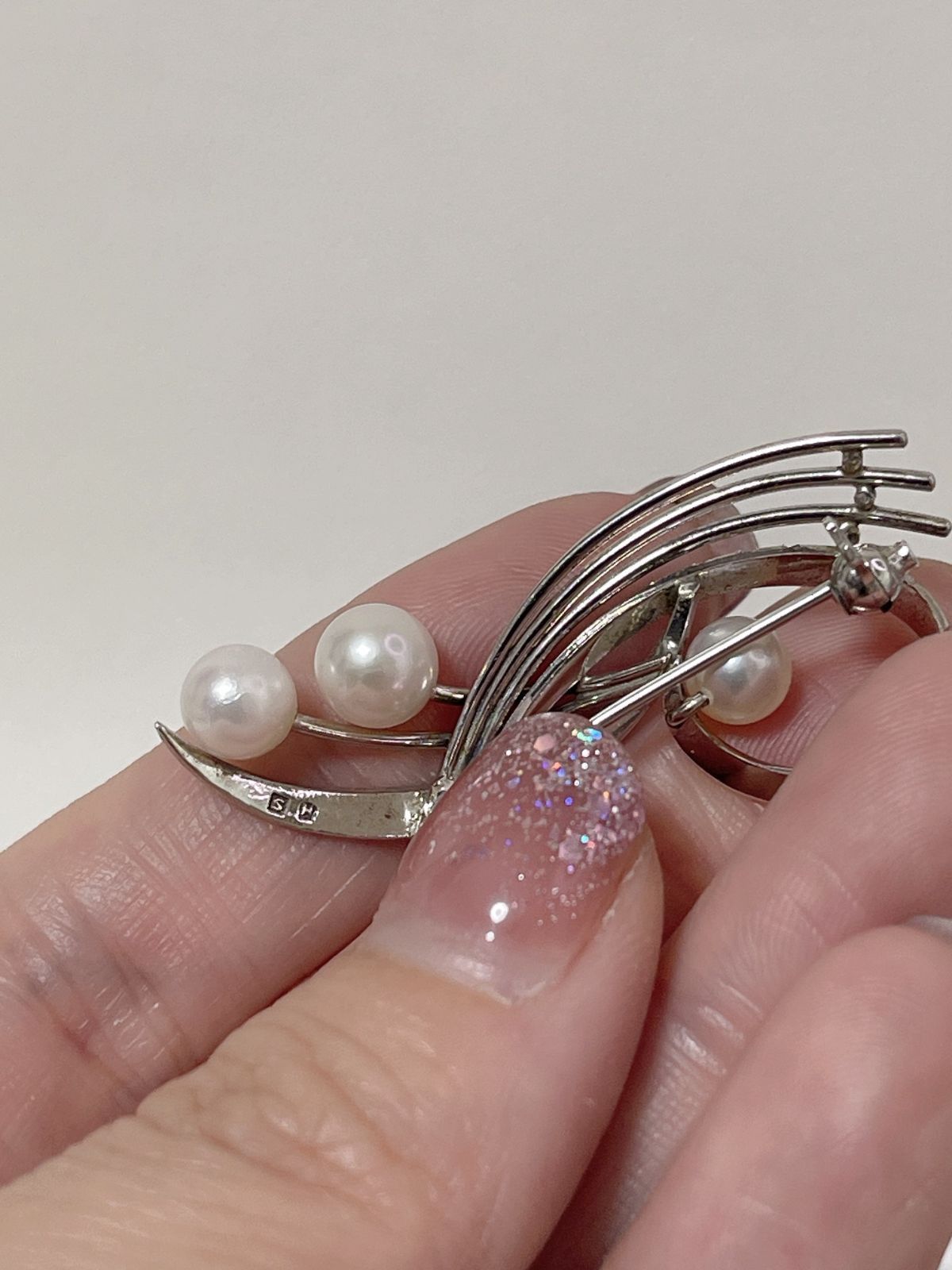 MIKIMOTO ブローチ