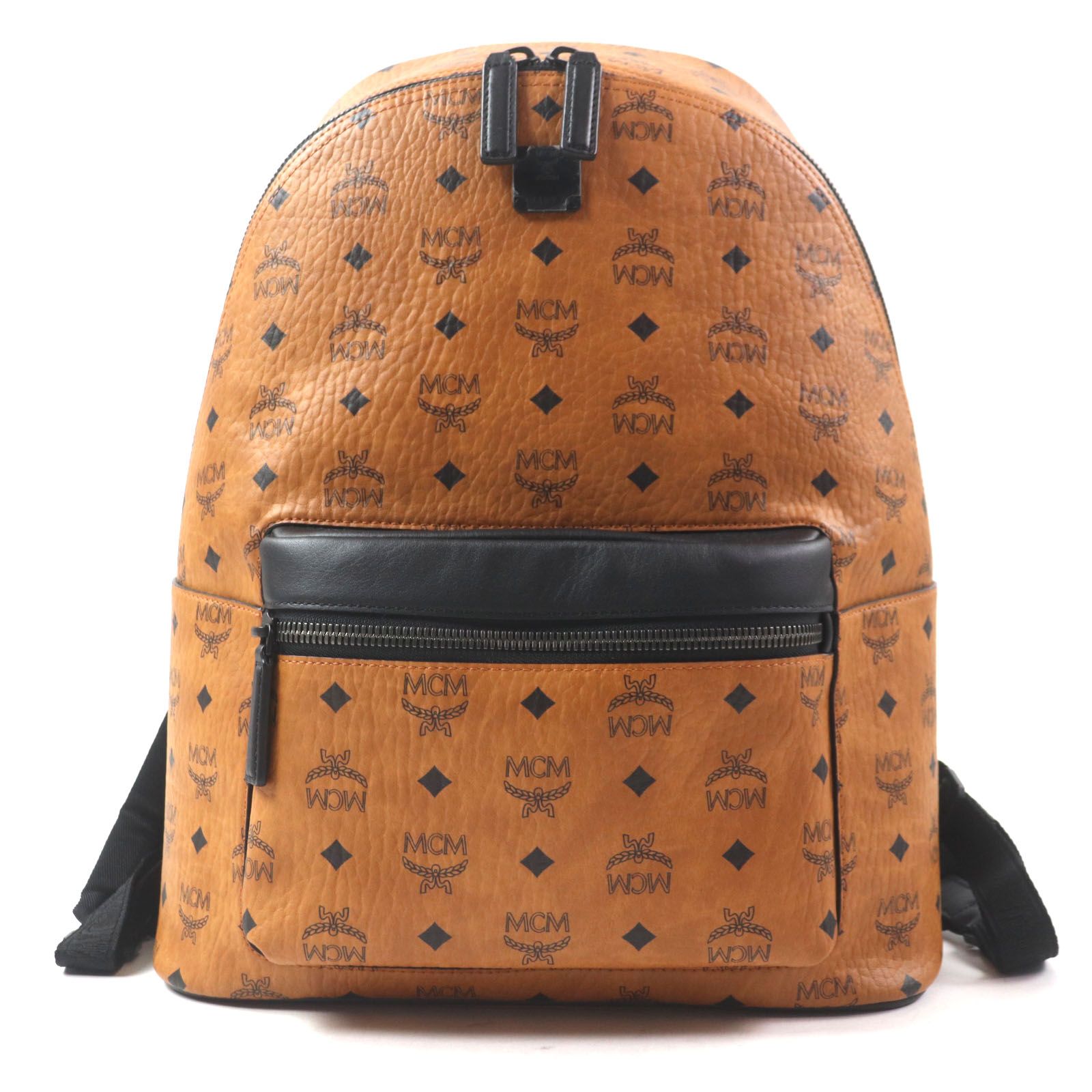 未使用品▽MCM エム・シー・エム MMKCSVE01CO001 Stark Backpack