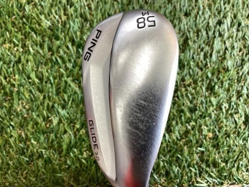 中古】 ピン PING GLIDE 3.0 58°/14° WS ウェッジ WG リシャフト
