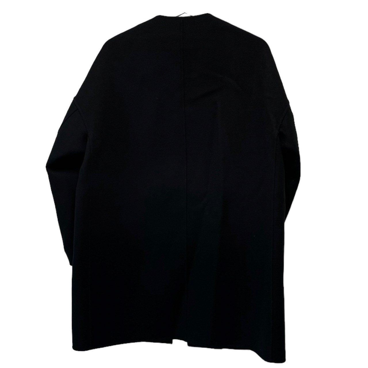 Drawer ドゥロワー ダブルフェイスウールノー コート 6525-234-0450 38 ブラック 3469