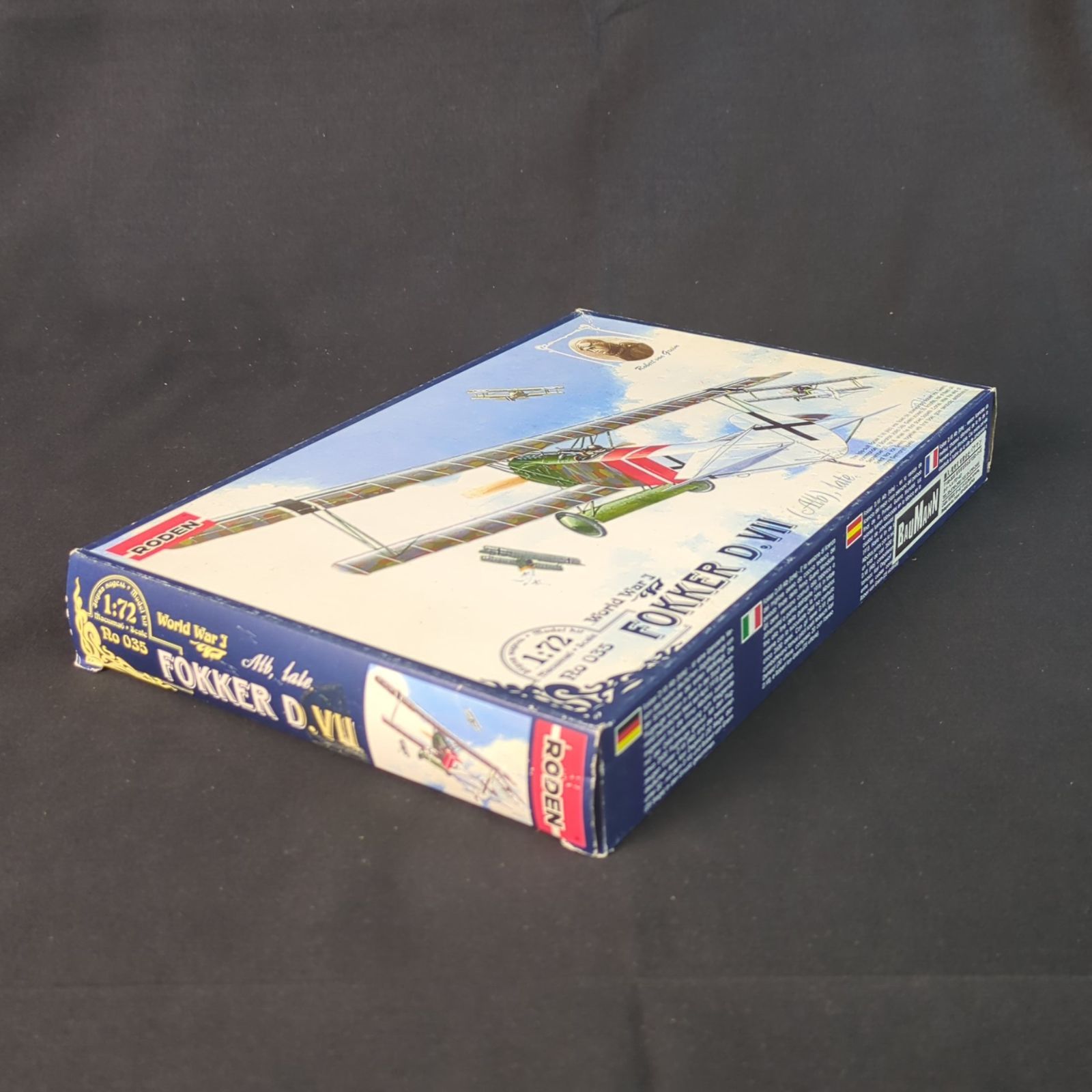 輸入キット 品 RODEN Ro035 1|72 FOKKER D.Ⅶ Alb late フォッカー D.VII アルバトロス製後期型