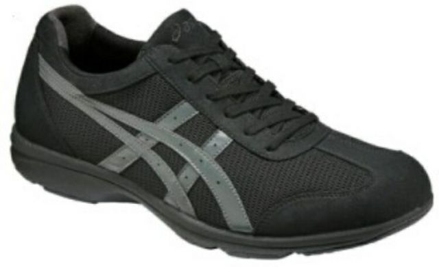WELLNESS WALKER アシックス商事 HADASHIWALKERPLUS536 ブラックＸチャコールグレー 27.5 TDW536 9073 | asics アシックス スニーカー シューズ 靴 ウォーキングシューズ ハダシウォーカー クッション性 