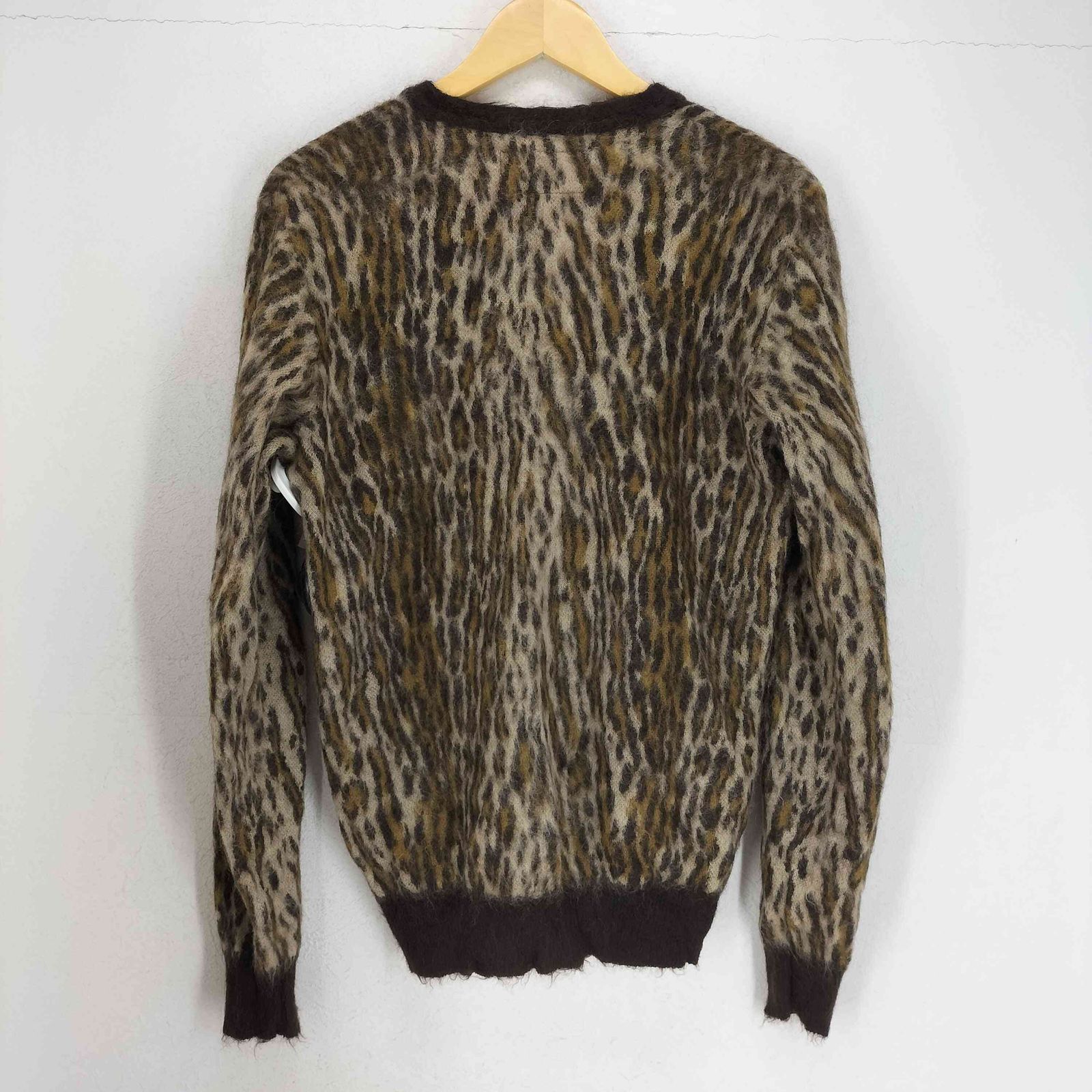 富*山様 wackomaria モヘアレオパードカーディガン WACKO MARIA ワコマリア LEOPARD HEAVY MOHAIR CARDIGAN - CONUR