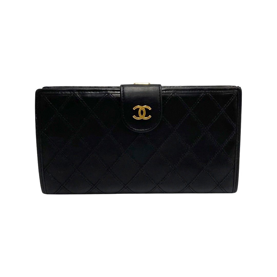 極 美品 箱付 カード シール有 4番台 CHANEL シャネル ビコローレ