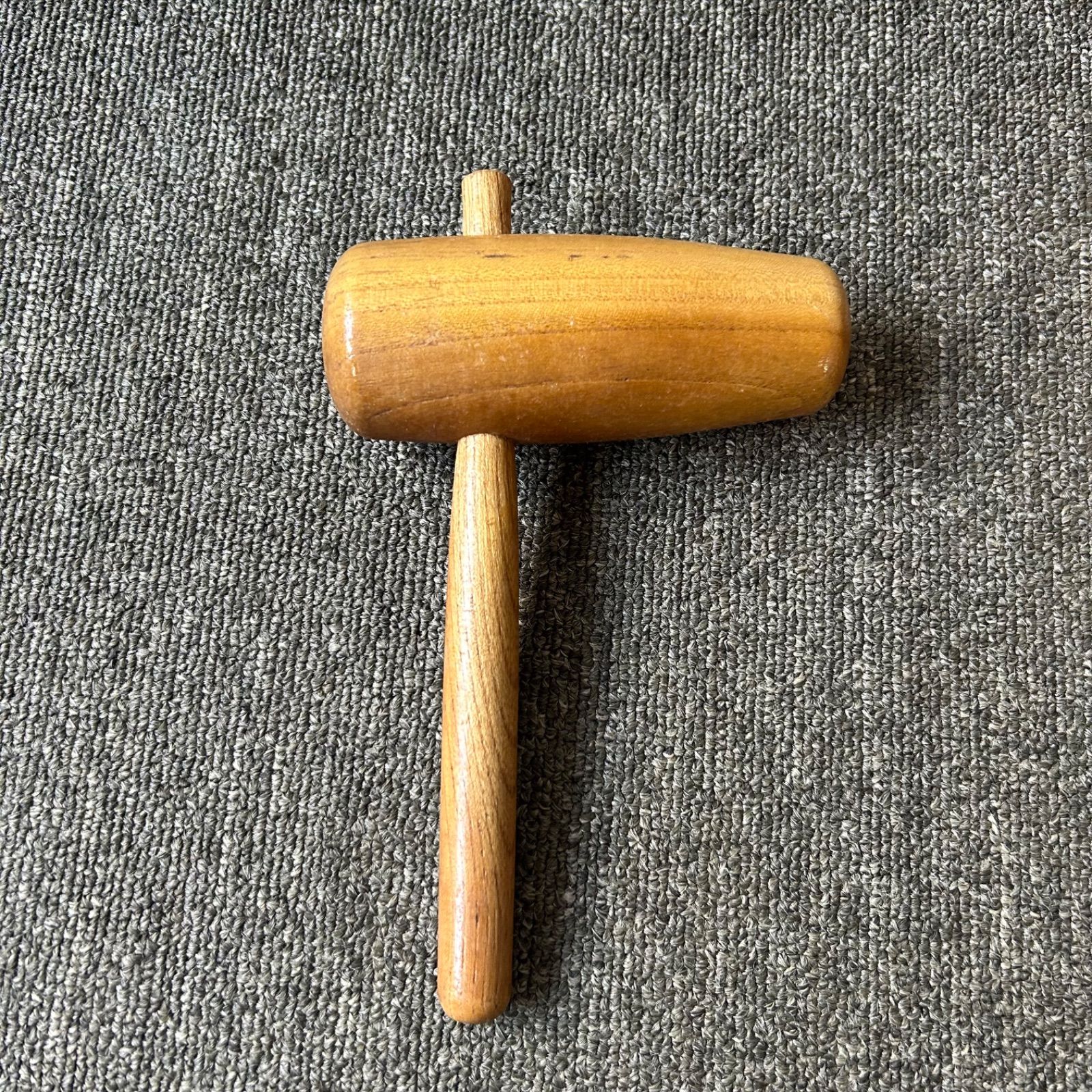 【中古臼＋杵セット】木製餅つき臼 ミニ餅つきセット 木製 臼と杵 日本製 ミニチュア - メルカリ