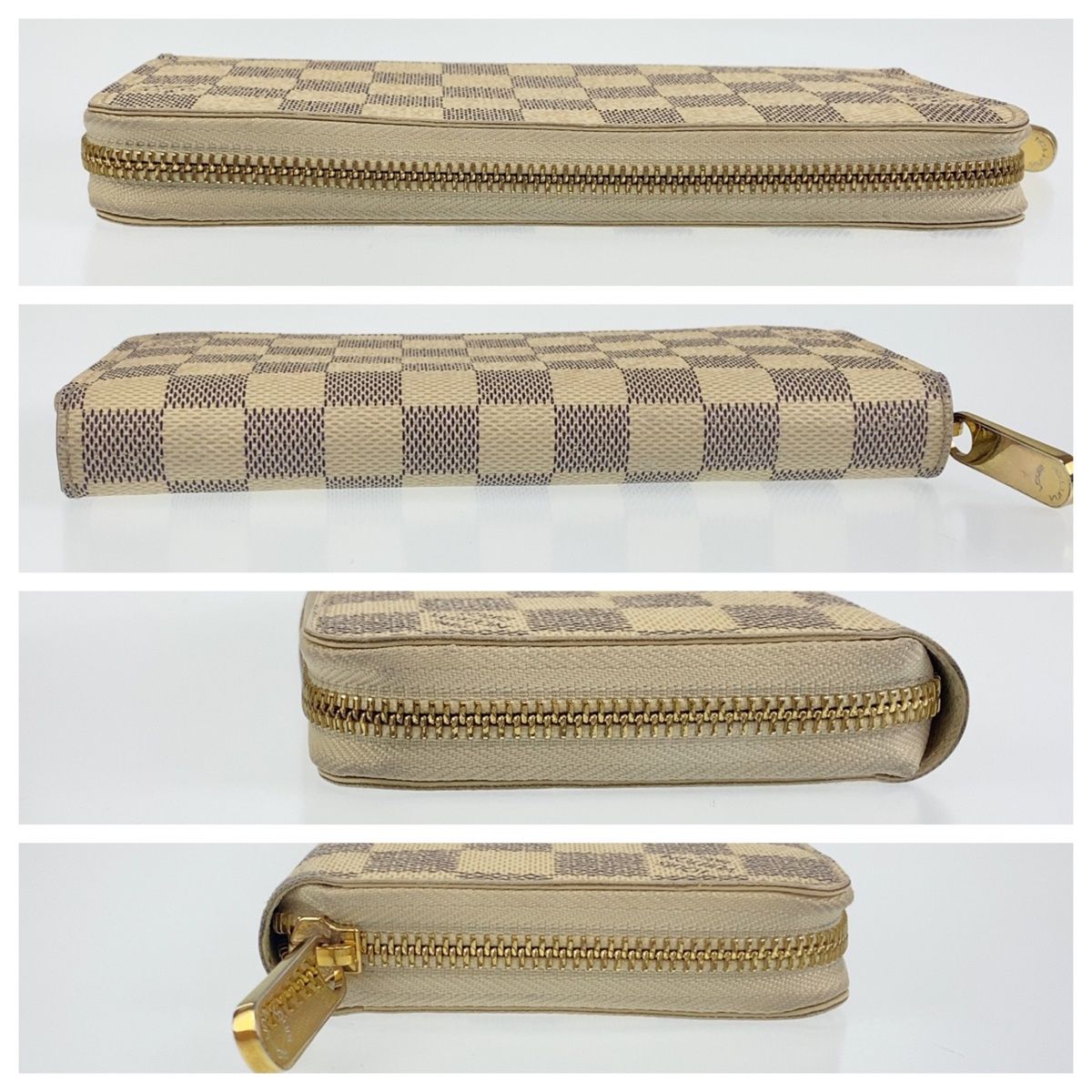 LOUIS VUITTON ルイヴィトン ダミエ アズール ジッピーウォレット 