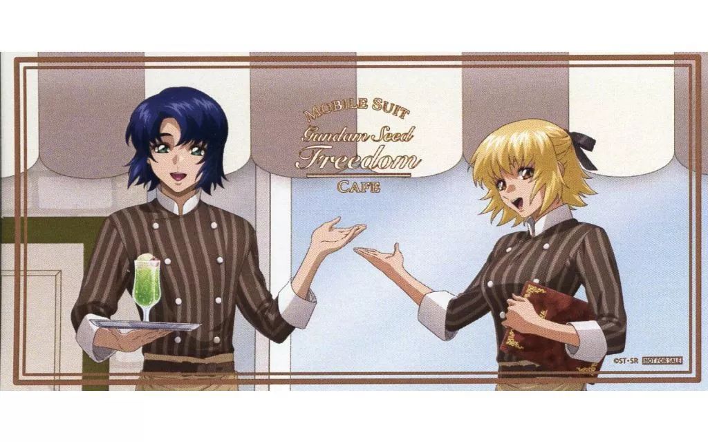 中古】キャラカード アスラン・ザラ＆カガリ・ユラ・アスハ オリジナル