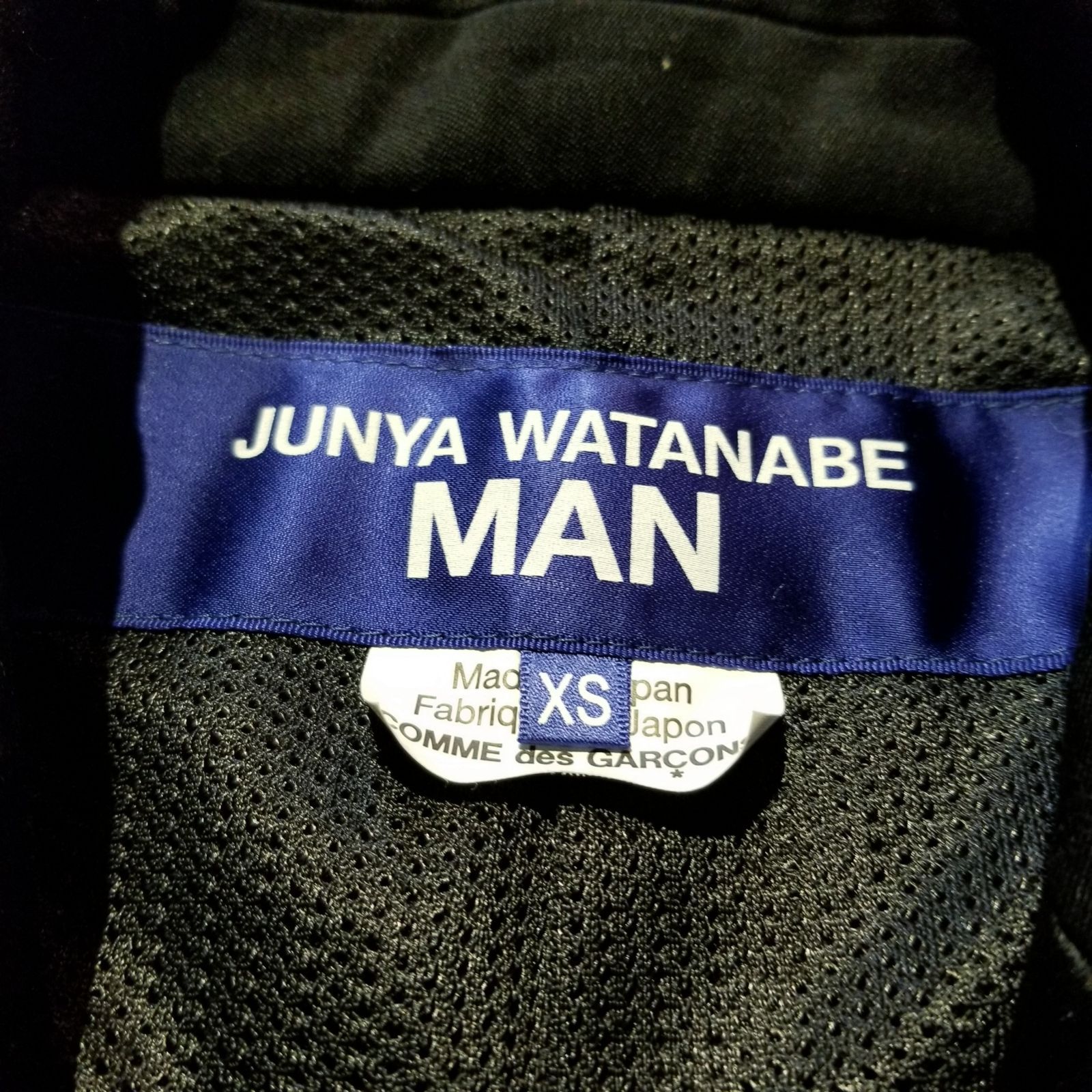 i*n様 ジュンヤワタナベコムデギャルソンマン　縮絨パッチワークテーラードジャケ CDG JUNYA WATANABE MAN(コムデギャルソン ジュンヤ ワタナベ