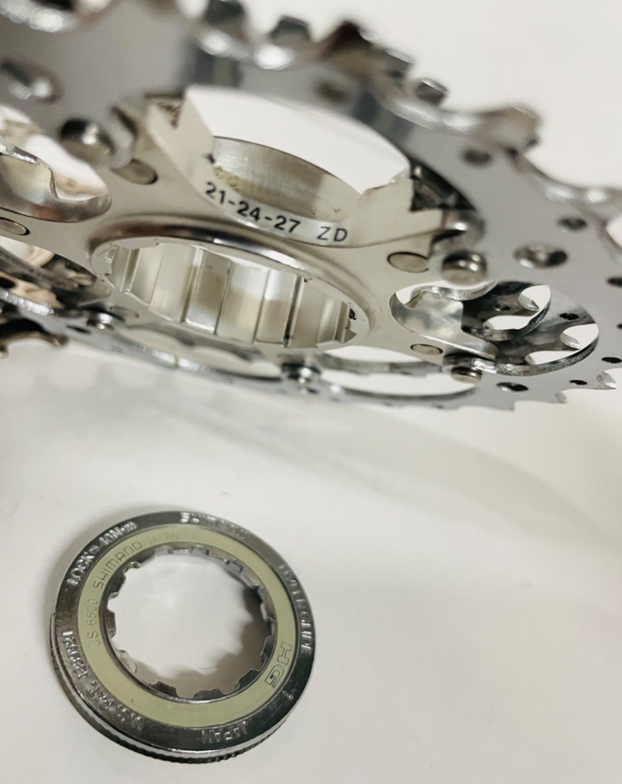 シマノULTEGRA CS-6500 ９S カセットスプロケット（12−27T）