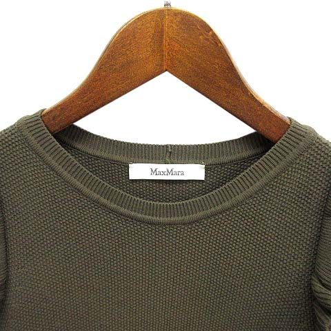 マックスマーラ MAX MARA フリル サマーニット ノースリーブ