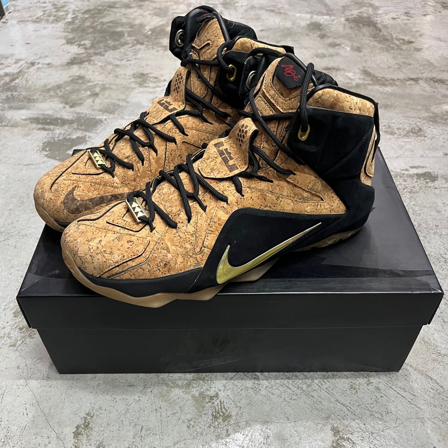 Nike LeBron 12 EXT Cork Hazelnut 768829-100 2015年 ヘーゼルナッツ 