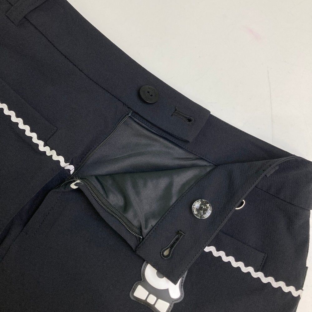 サイズ：36 ARCHIVIO アルチビオ 裏地付きストレッチスカート ブラック