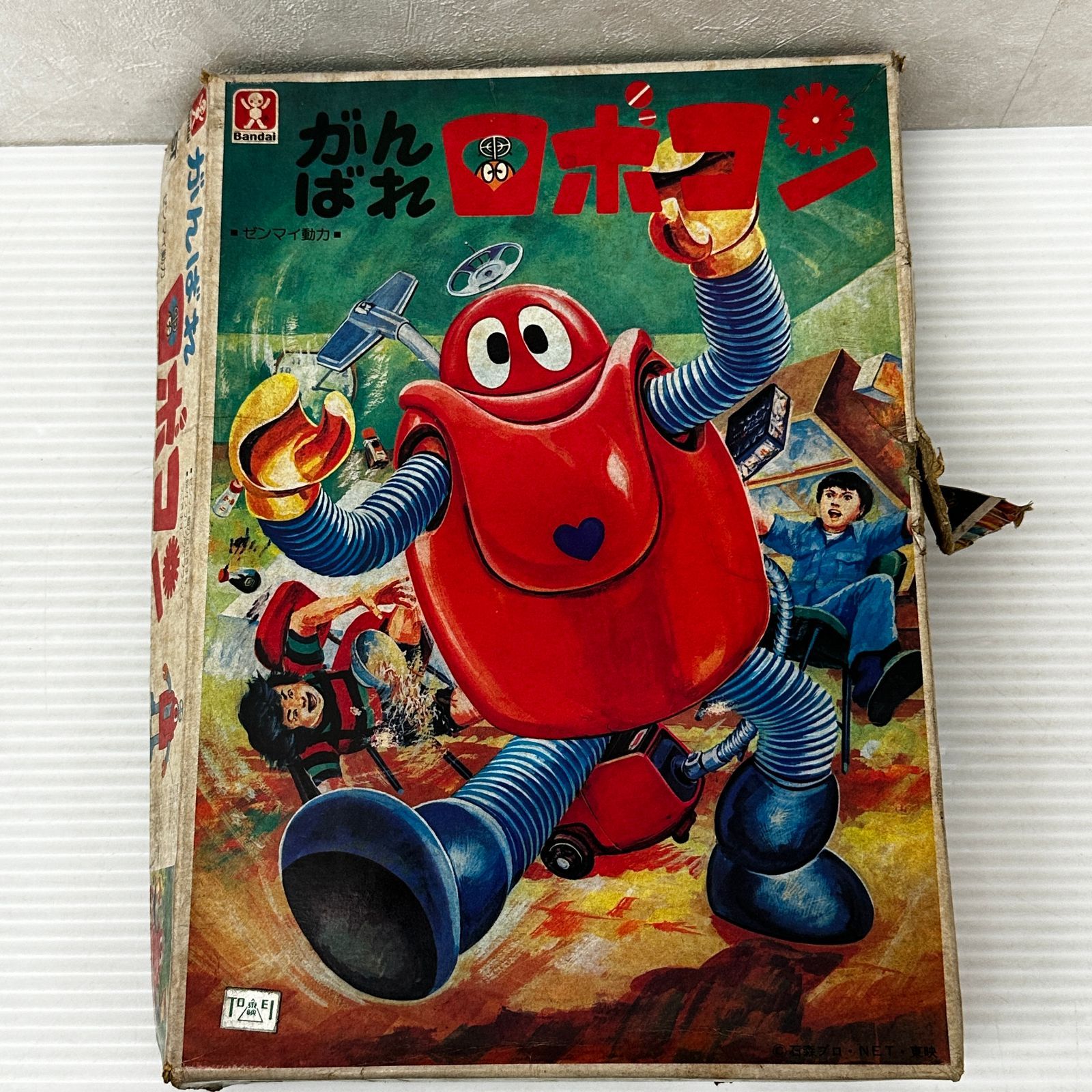 がんばれロボコン ゼンマイ動力 プラスチックモデルキット ジャンク品