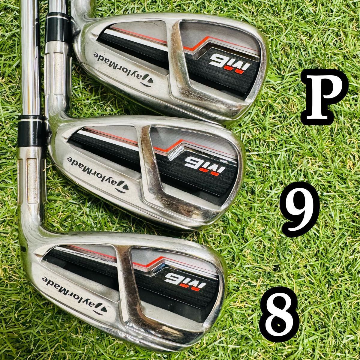 【良品】初心者推奨 テーラーメイド M6 メンズアイアンセット 6本 スチールS 良品】初心者推奨 テーラーメイド M6 メンズアイアンセット 6本