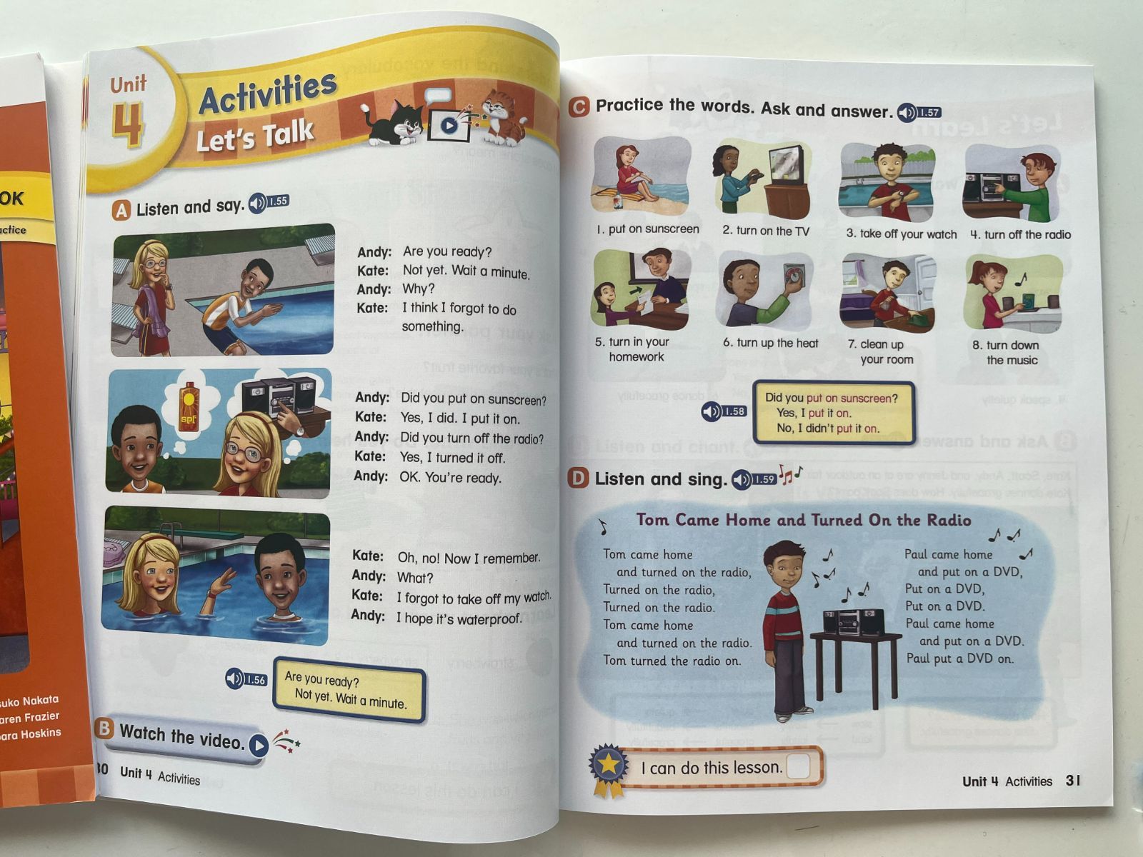 Let's Go 5 student book ＆workbook各1冊 レッツゴー絵本5th