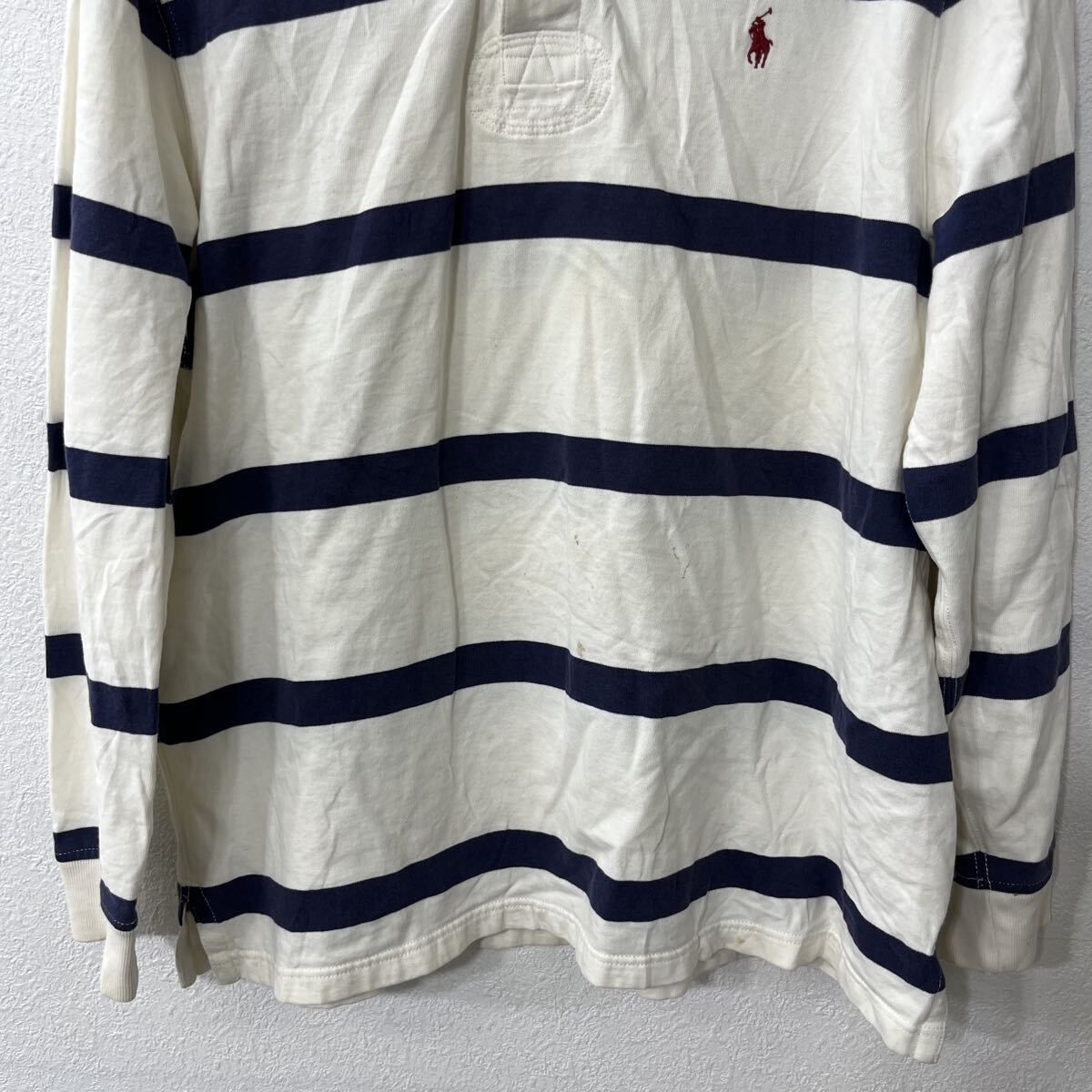 Polo Ralph Lauren ホワイト長袖ラガーシャツ 楽天市場】□ ポロ ラルフローレン 長袖 ラガー シャツ メンズ L