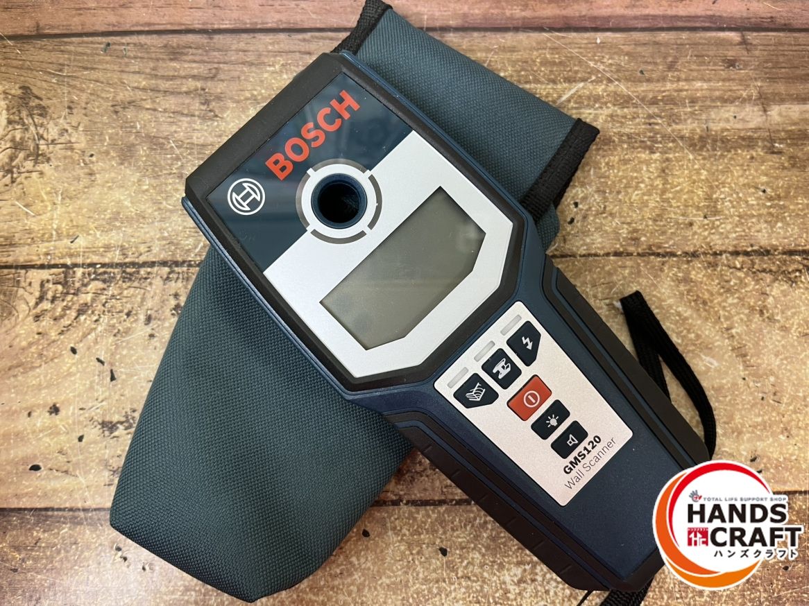 ▽ ボッシュ GMS120 デジタル探知機 ケース付
