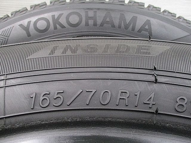 中古スタッドレス■165/70R14 2本■ヨコハマ アクア ヴィッツ スイフト スペイド デミオ パッソ(30系) ベルタ マーチ ラピュタ Kei  ソリオ