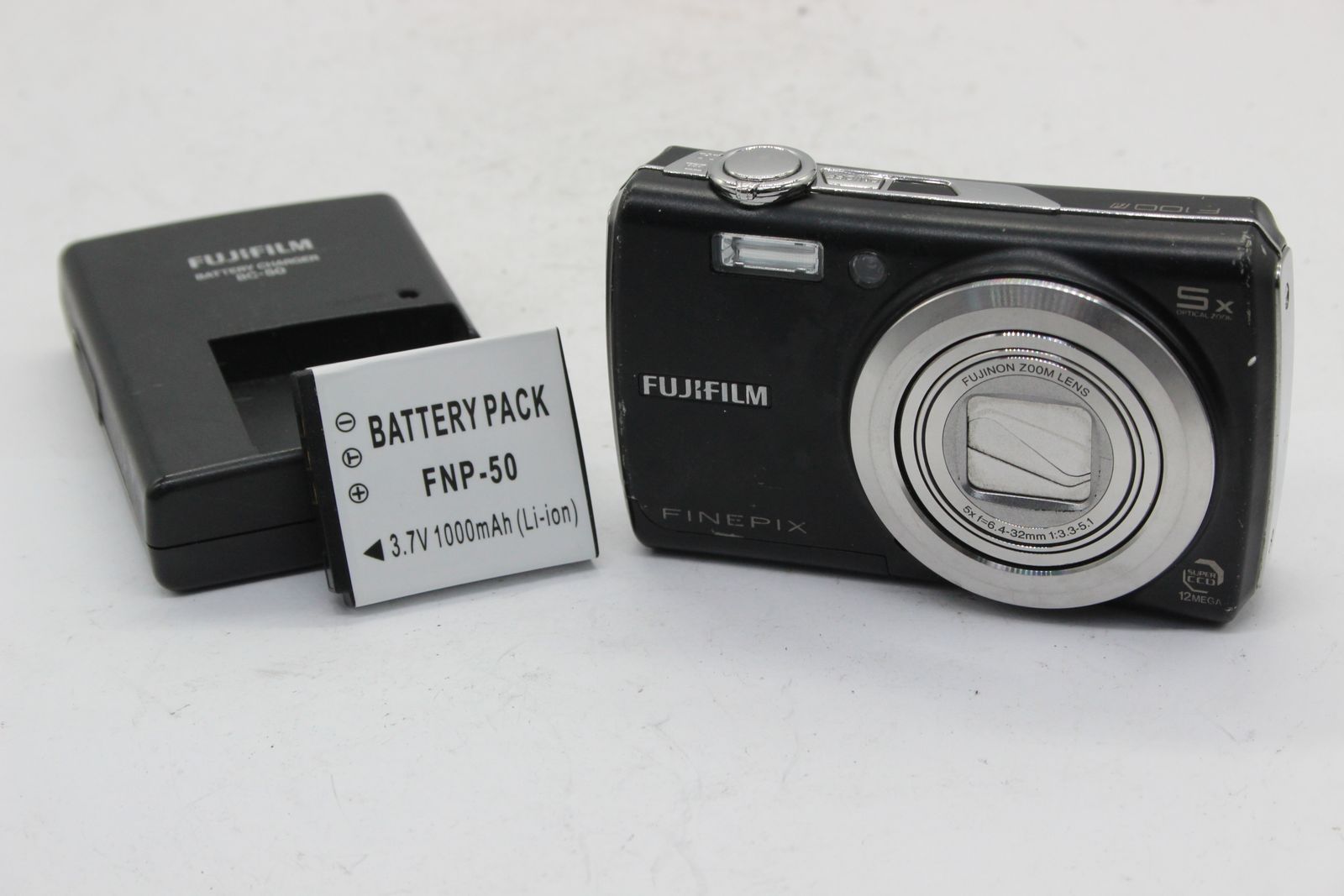 返品保証】 フジフィルム Fujifilm Finepix F100fd ブラック Fujinon