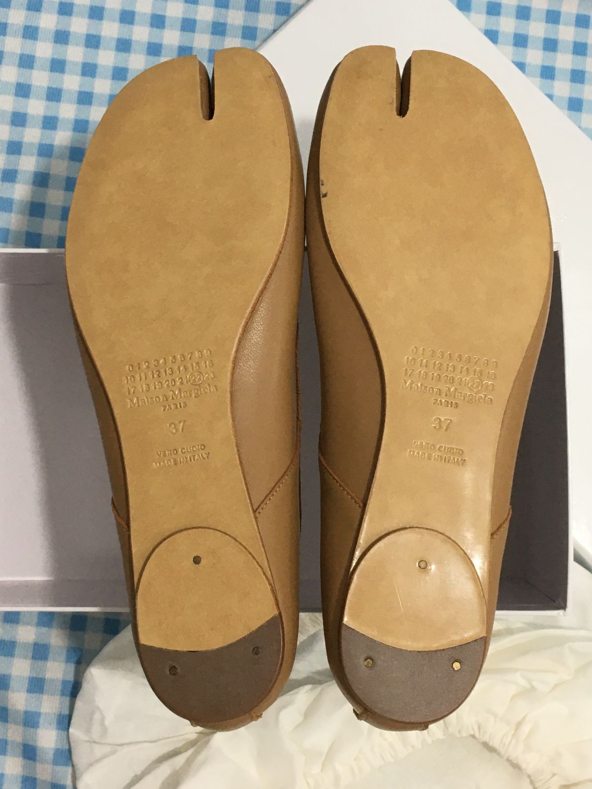 Maison Margiela メゾンマルジェラ パンプス Tabi 足袋 タビバレエシューズ ベージュ 36-39