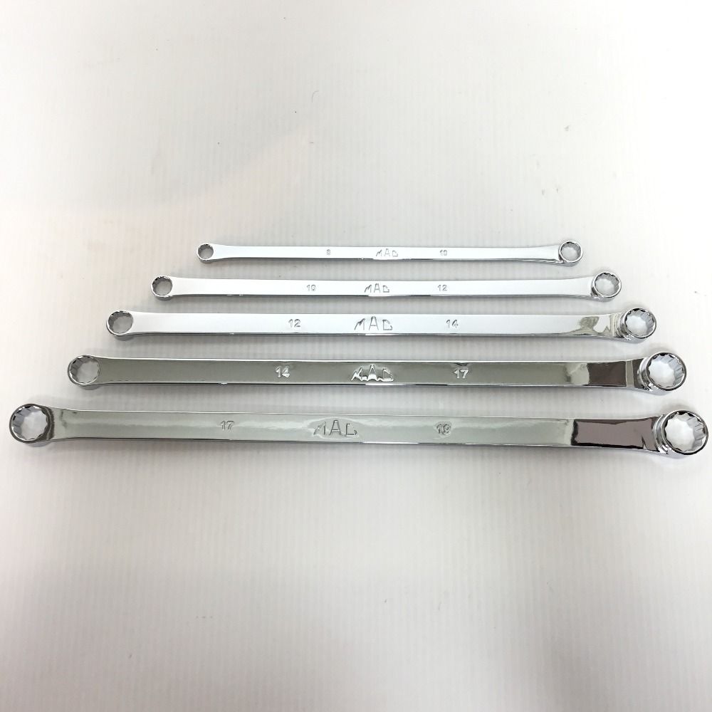 未使用品】ネプロス(nepros) 45°ショートメガネレンチ4本組 NM5S 未使用品】ネプロス(nepros) 45°ショートメガネレンチ4本組 NM5S