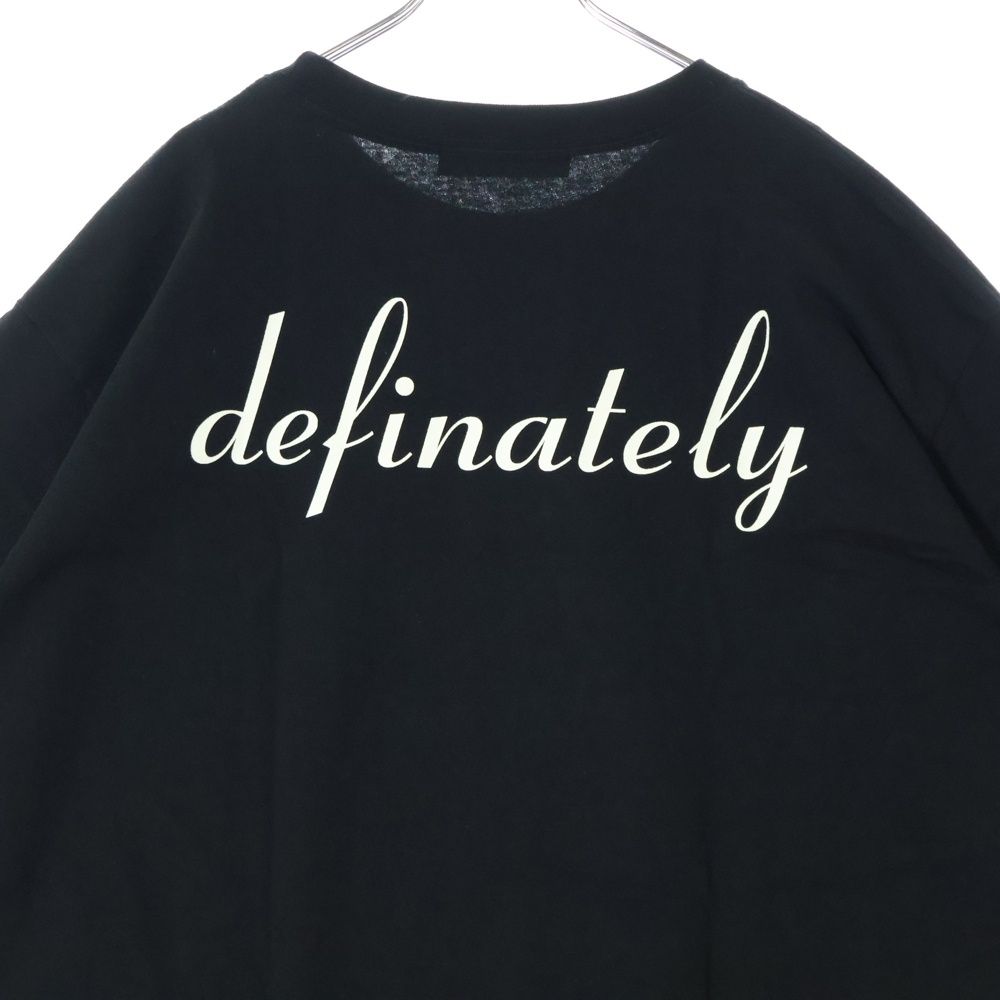 PROJECT G/R (プロジェクトジーアール) 25SS DEFINITELY T-SHIRT