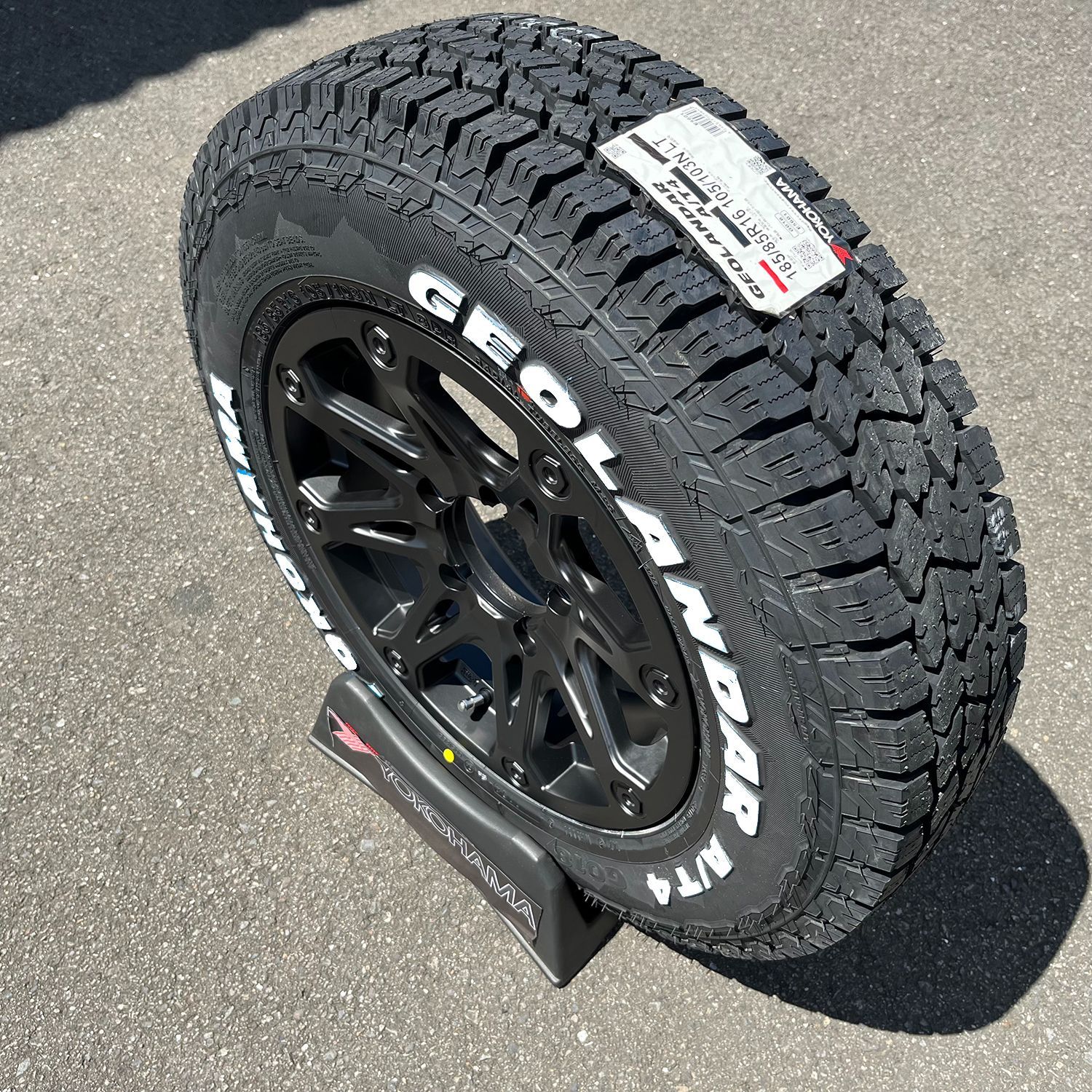 5本セット価格】ジムニー タイヤホイール YOKOHAMA ジオランダー AT4
