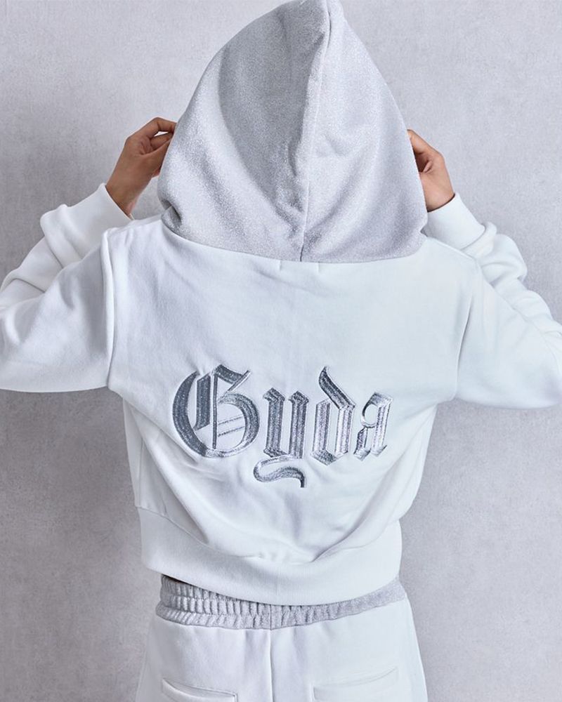 GYDA ジェイダ BACK GYDA embroidery GLITTERパーカー 072542930301