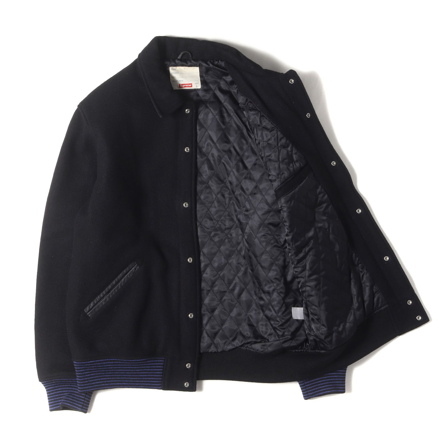 Supreme シュプリーム ジャケット ブラック 黒 サイズ:L | アーチロゴ 
