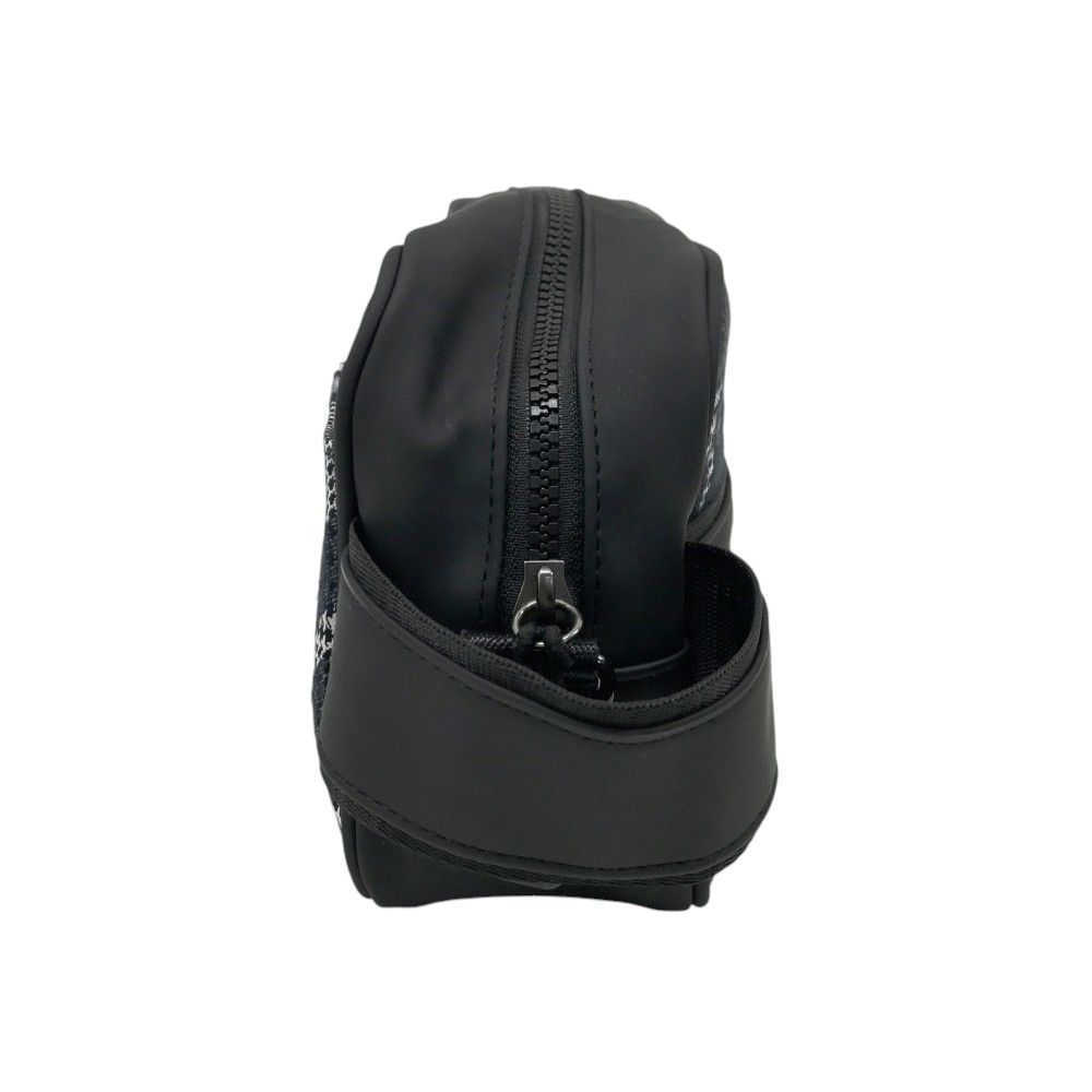 PEARLY GATES パーリーゲイツ 2WAY ポーチ 千鳥柄 ネイビー系