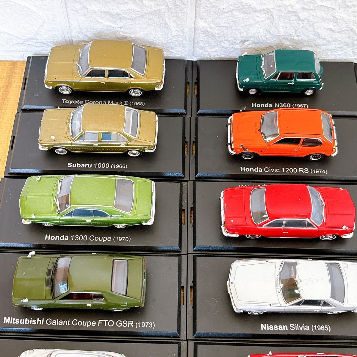 国産名車コレクション1/43 33台セット 大量 ミニカー レトロ 昭和 名車