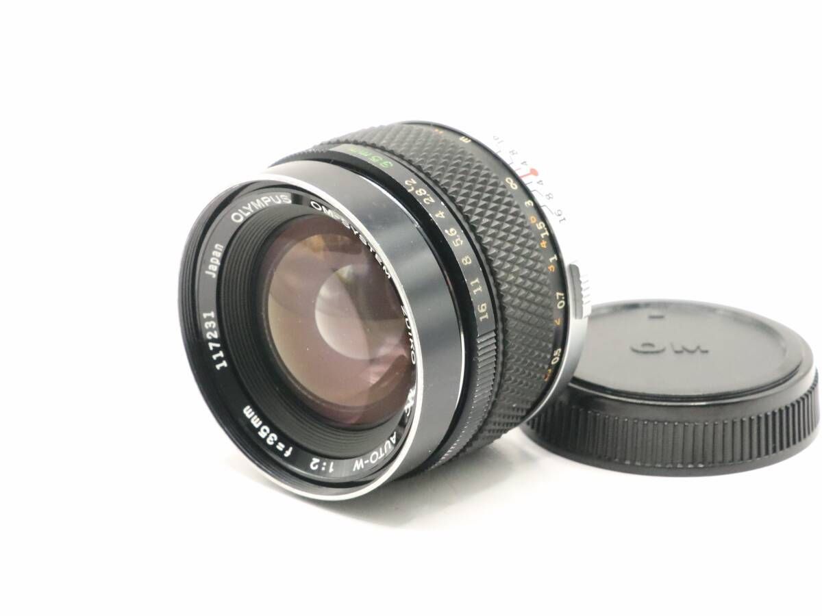 ☆良品☆オリンパス OLYMPUS OM-SYSTEM ZUIKO MC AUTO-W 35mm F2