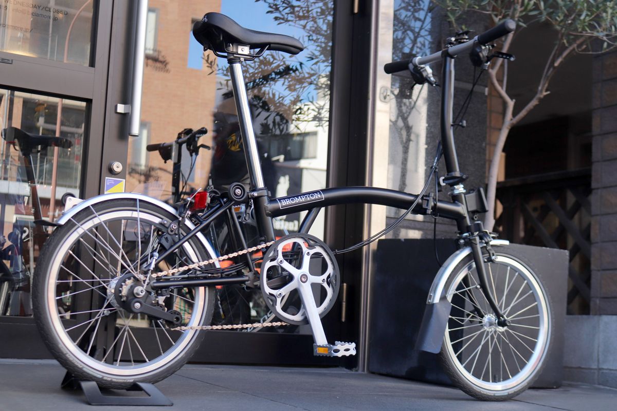 自転車 お値下中〜折りたたみ自転車2013年製ブロンプトンM3L コバルト 