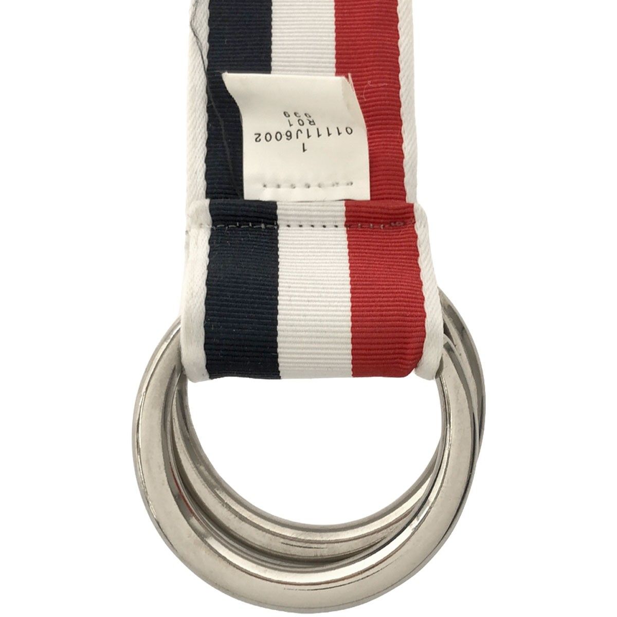 THOM BROWNE トリコロール　ベルト THOM BROWNE トム ブラウン トリコロールリングベルト ミックス