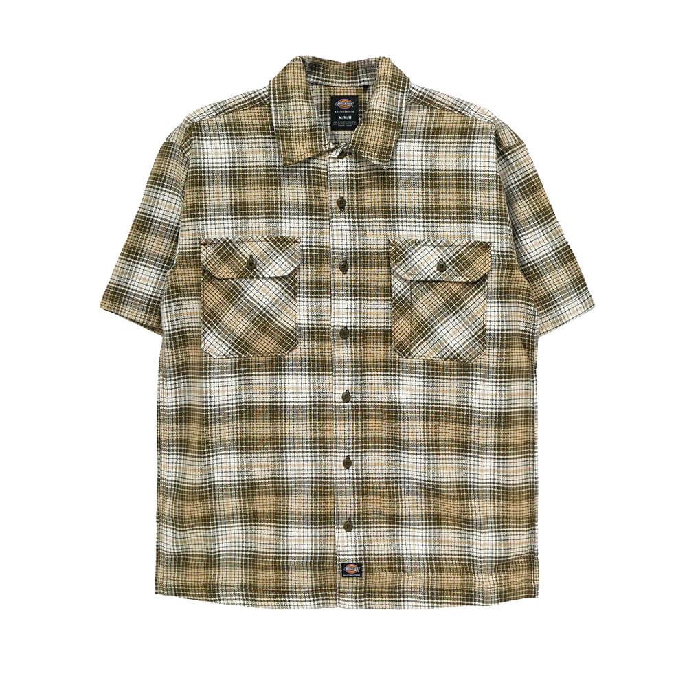 Needles S/S シャツ S/S ONEUP SHIRT PE/R CHIFFON SUCKER PLAID