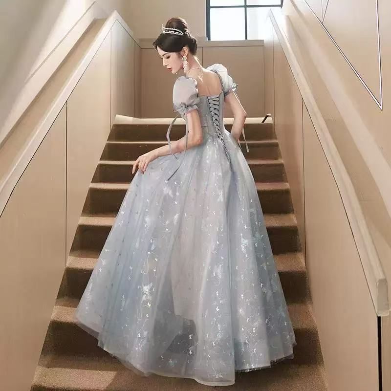 レディース王女スタイルドレス　結婚式&パーティーに最適✨お姫様気分でエレガントに レディース王女スタイルドレス 結婚式&パーティーに最適✨お姫様