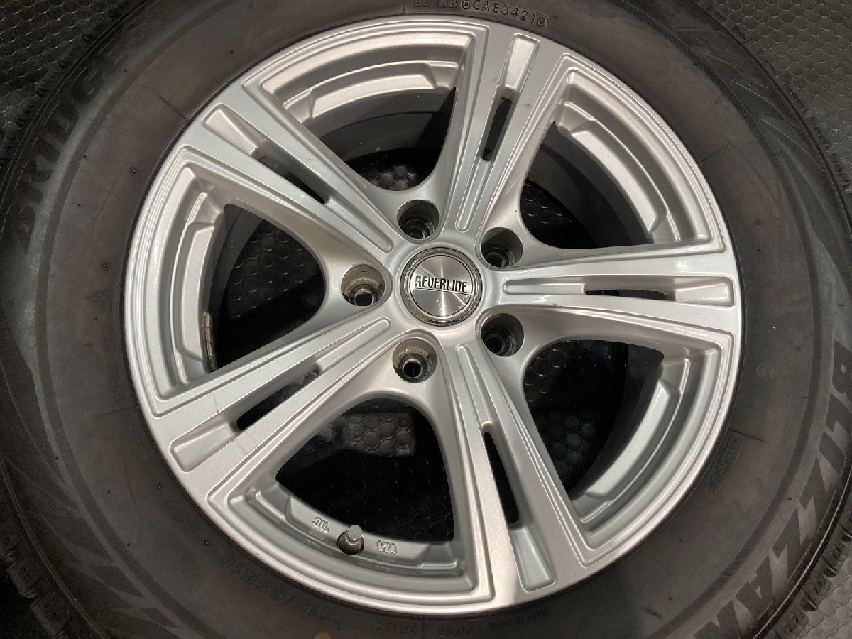 タイヤ走行短め BS BLIZZAK VRX2 215 65R16 スタッドレス REVERLINE 16インチ 6.5J5HPCD114.3 35 21年製 アルファード等 KTI489 FFCRYSTALESIA_COM