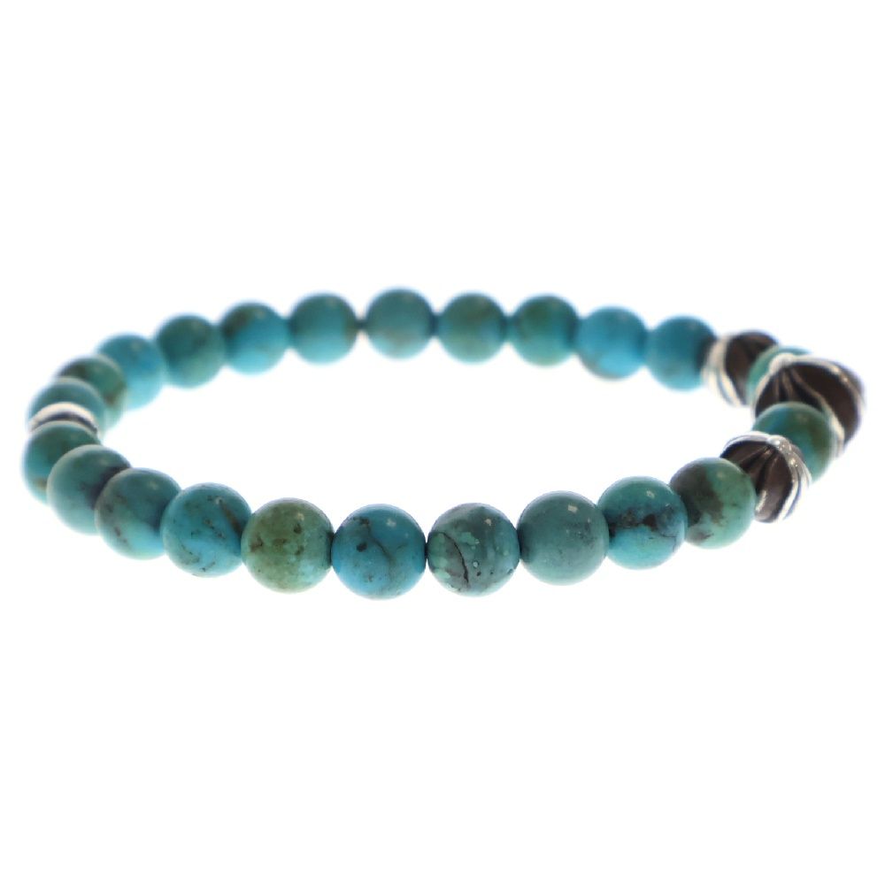 CHROME HEARTS (クロムハーツ) 8mm BEAD ビーズブレスレット シルバー