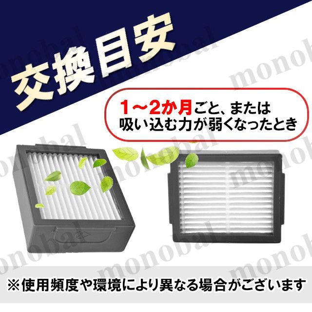 ルンバ アイロボット ダストカットフィルター j9+ j7+ i7+ i5+