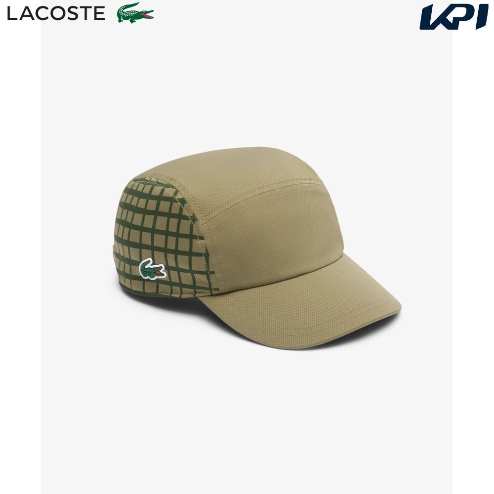 ラコステ LACOSTE テニスアクセサリー メンズ グリッドサイドジェットキャップ RK4774-99-E9F タオルキャンペーン対象
