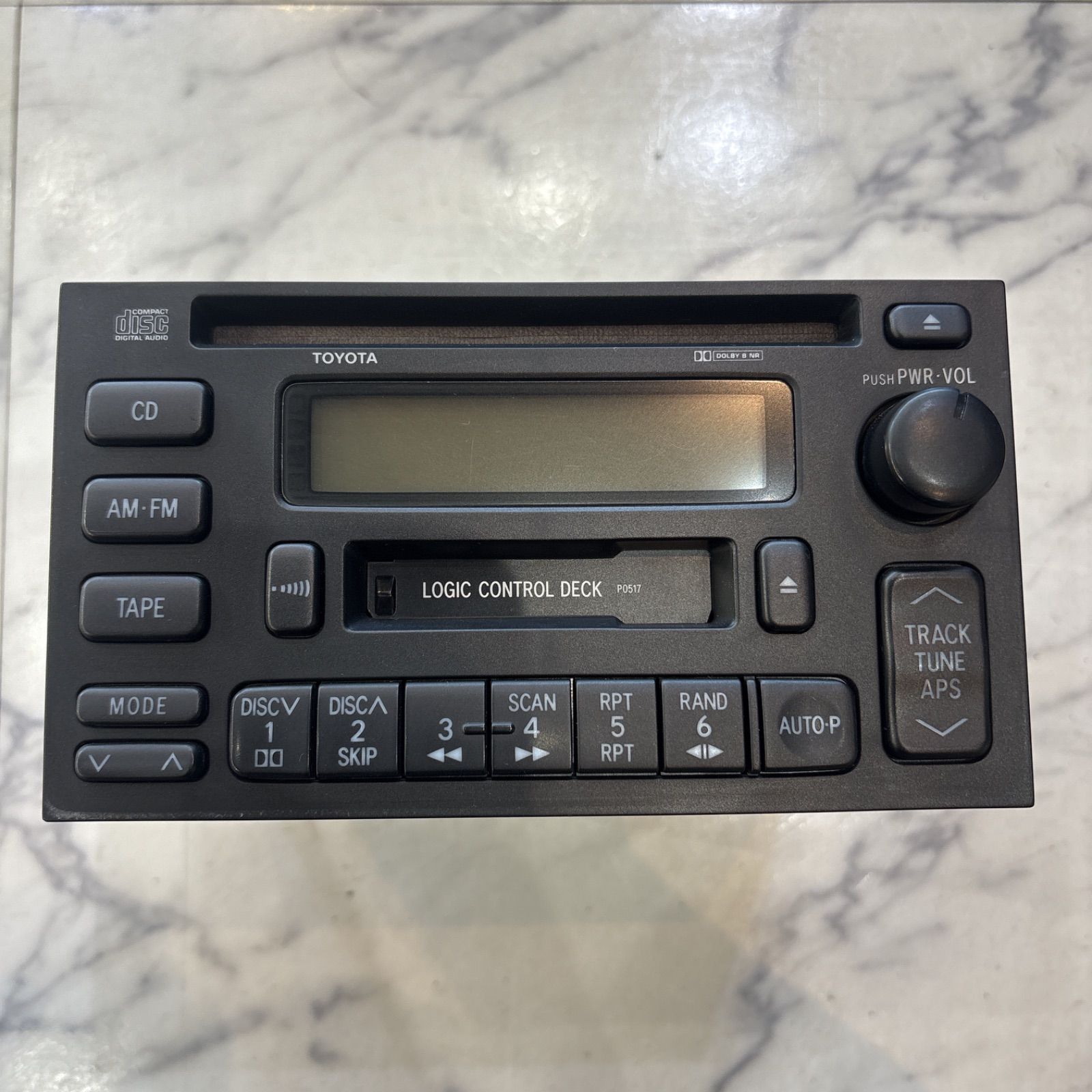 最終値下げ トヨタ チェイサー 純正オーディオ デッキ カセット FH