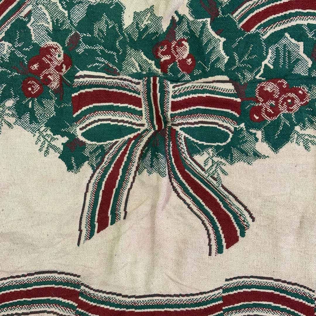 vintageラグ カーペット リース オーナメント クリスマス 1973 vintageラグ カーペット リース オーナメント クリスマス 1973 - メルカリ