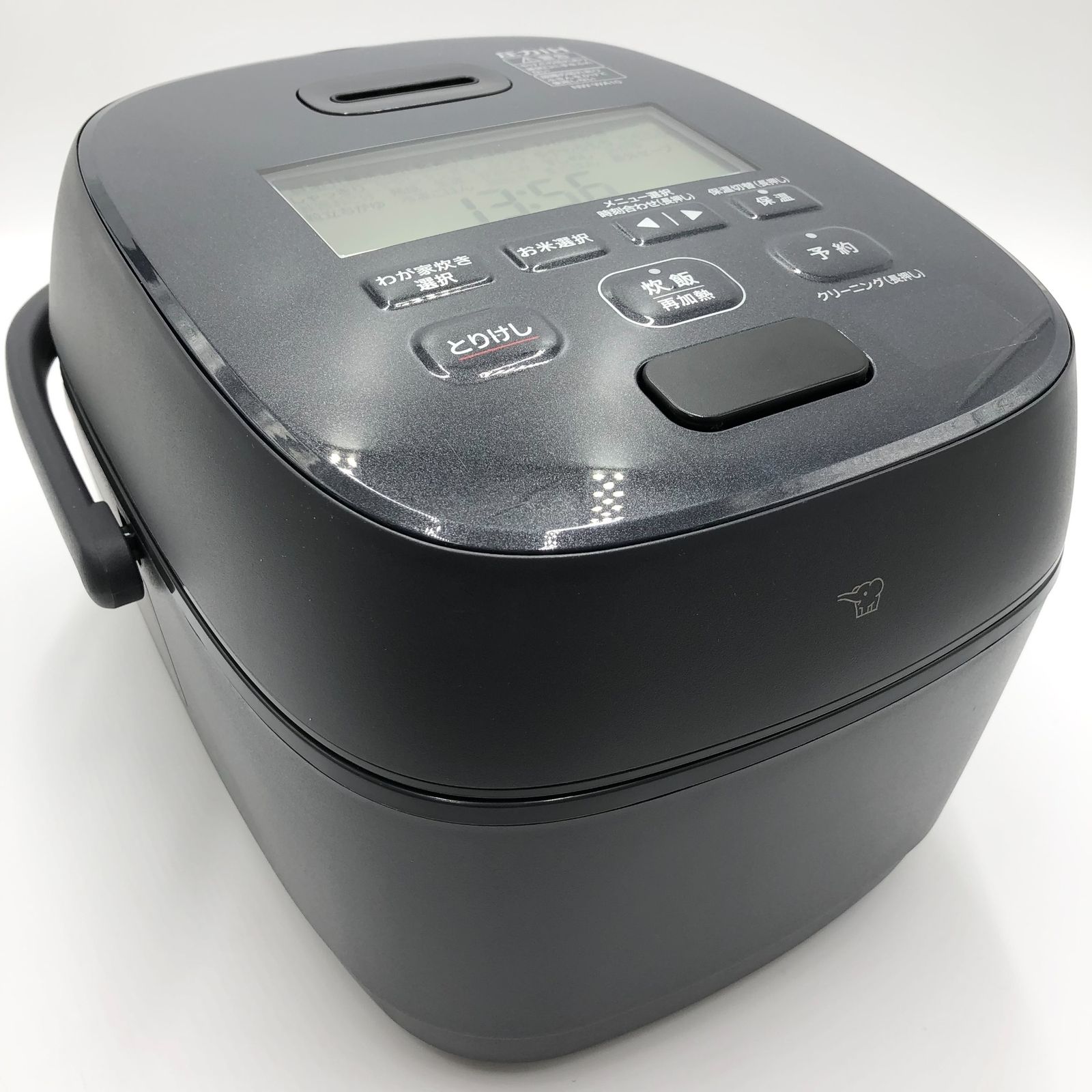 象印マホービン(ZOJIRUSHI) 炊飯器 5.5合 極め炊き 圧力IHタイプ 日本製 保温40時間 ブラック NP-BK10-BA 中古象印マホービン 炊飯器 5.5合 ブラック NW-VJ10-BA