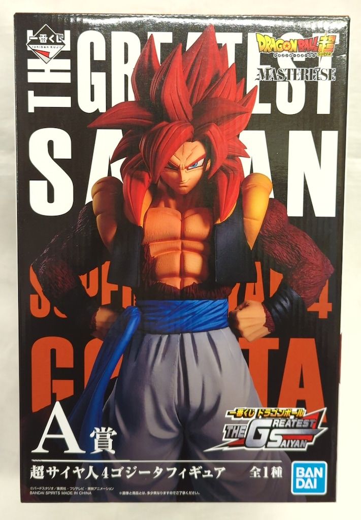 にっく　超サイヤ人4ゴジータ A賞 MASTERLISE BANDAI BANDAI SPIRITS 一番くじ ドラゴンボール THE GREATEST SAIYAN A