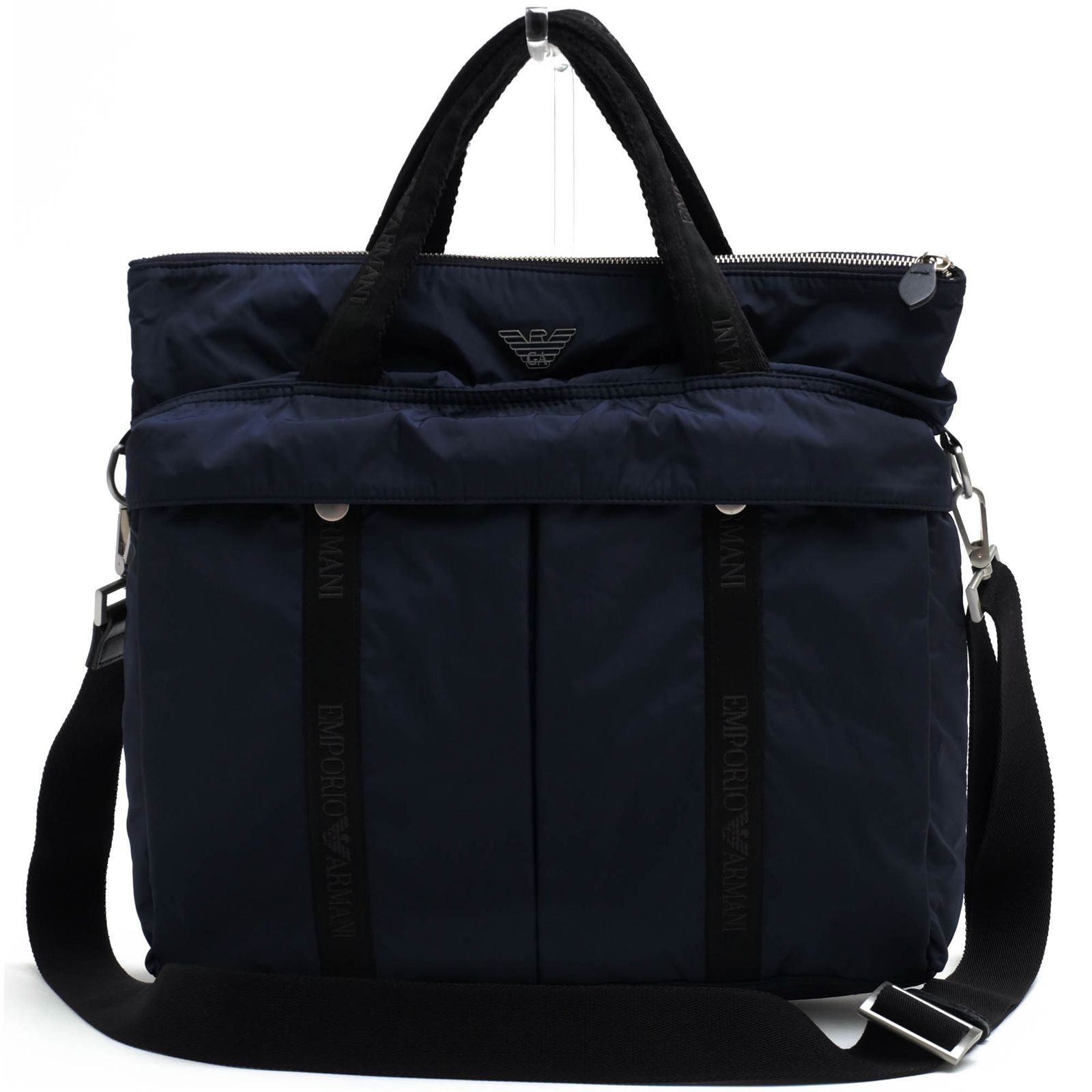 GIORGIO ARMANIメンズハンドバッグ　ショルダーバッグ　2way GIORGIO ARMANI】ジョルジオアルマーニ『2WAYトートバッグ