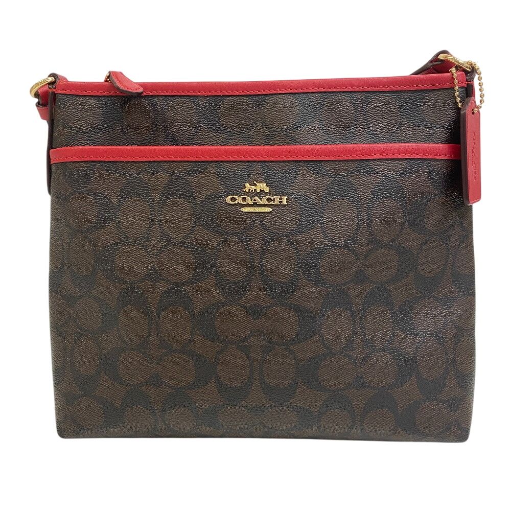 5％OFF フォロワークーポン！！】COACH コーチ F29210 SIG ZIP FILE 