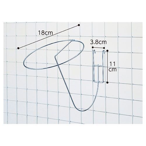 ネット用帽子掛け 直径18cm 5本 61-132-8-2 