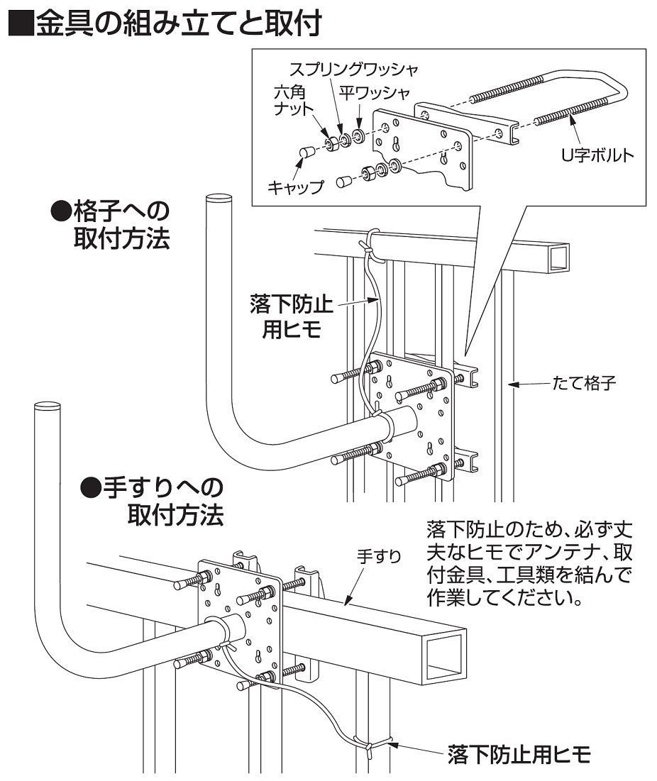 在庫処分】アンテナ取付金具 BK-32ZR 日本アンテナ - CC55shops - メルカリ