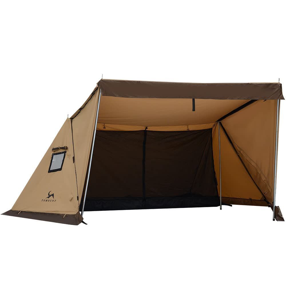 TOMOUNT パップテント TC軍幕 ソロテント 2人用 ポリコットン