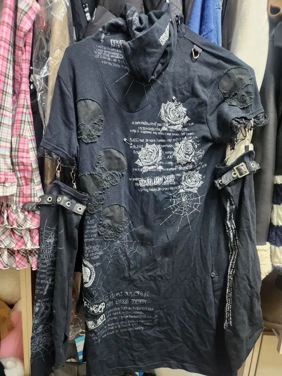 MAD PUNKS ゴシックパンクワンピース Mサイズ 送料無料【MAD PUNKS/MAD